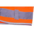 EN ISO Reißverschluss Hi Vis Jacket Neon Orange ANSI / ISEA Warnschutz Reflektierende Sicherheit Multi Pocket Work Weste Herren Workwear